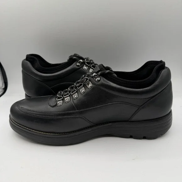 Gravity Defyer G-DEFY Tolken Shoes Mens Sz 13 M Black Leather Slip Resistant